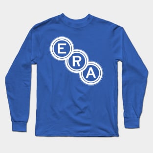 ERA (English Racing Automobiles) emblem (1933-1954) - white print Long Sleeve T-Shirt